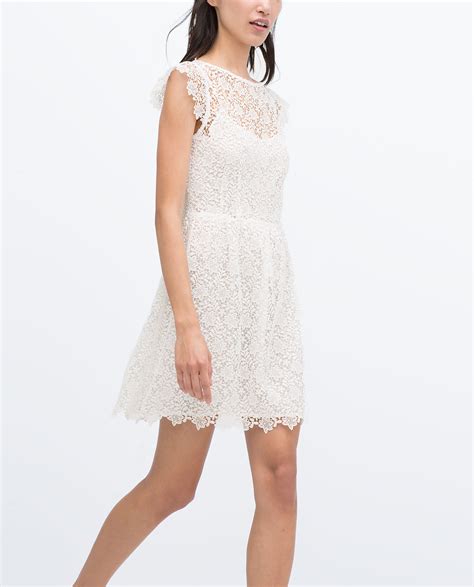 lace dresses Zara